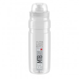 Elite Bidon FLY MTB Clear Szary 750ml