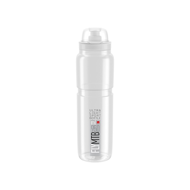 Elite Bidon FLY MTB Clear Szary 950ml