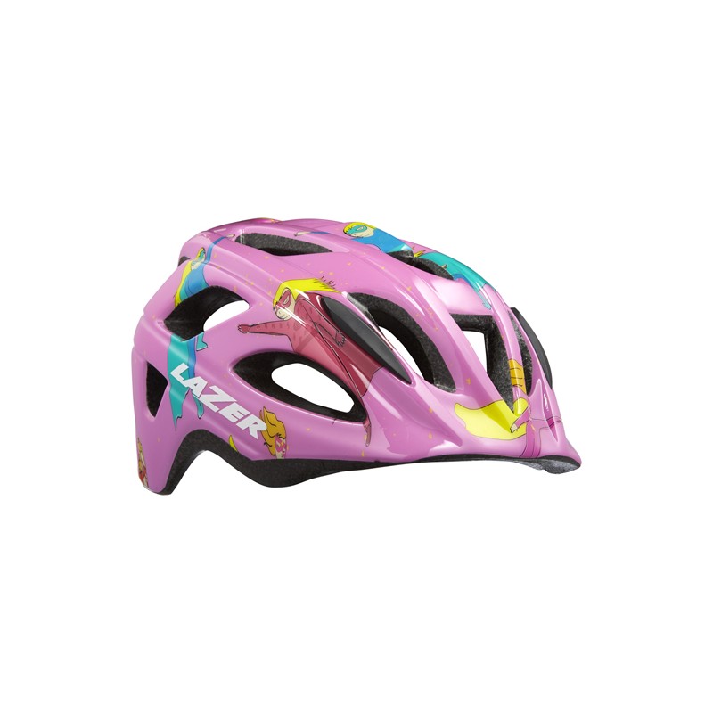 Lazer Kask P'nut Pink Supergirl +Siatka