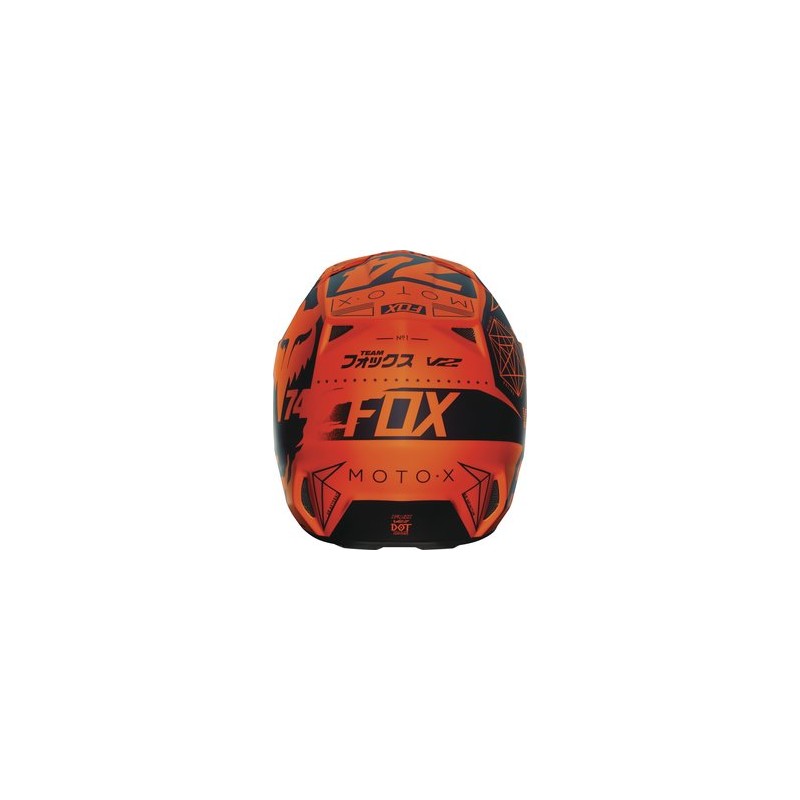 KASK FOX V-2 UNION ORANGE