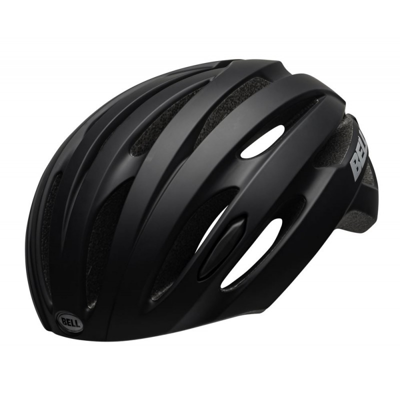 Kask szosowy BELL AVENUE LED INTEGRATED MIPS matte gloss black roz. Uniwersalny XL (58–63 cm) (NEW)