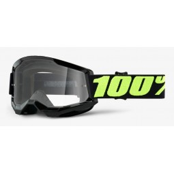 Gogle 100% STRATA 2 UPSOL (Szyba Przezroczysta Anti-Fog, LT 88%-92%) (NEW)