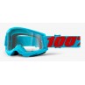Gogle 100% STRATA 2 SUMMIT (Szyba Przezroczysta Anti-Fog, LT 88%-92%) (NEW)