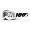 Gogle 100% STRATA 2 EVEREST (Szyba Przezroczysta Anti-Fog, LT 88%-92%) (NEW)