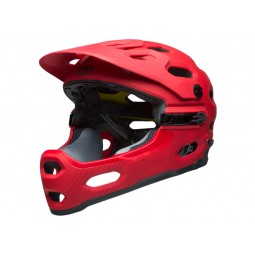 Kask full face BELL SUPER 3R MIPS matte hibiscus