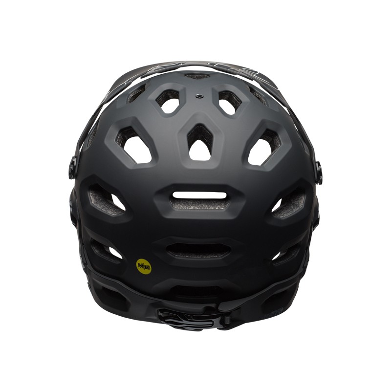 Kask full face BELL SUPER 3R MIPS matte black white roz. M (55–59 cm) (DWZ)