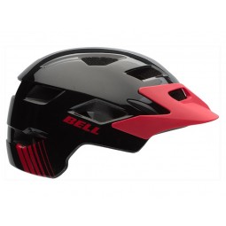 Kask dziecięcy BELL SIDETRACK black red roz. Uniwersalny (47–54 cm) (DWZ)