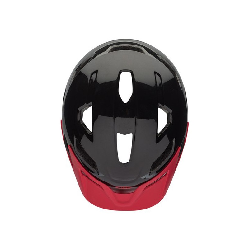 Kask dziecięcy BELL SIDETRACK black red roz. Uniwersalny (47–54 cm) (DWZ)