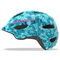 Kask dziecięcy juniorski GIRO SCAMP blue floral roz. XS (45-49 cm) (DWZ)