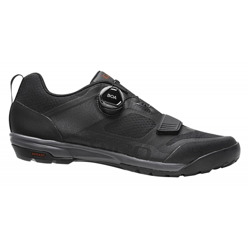 Buty męskie GIRO TERRADURO BOA black dark shadow roz.42,5 (DWZ)