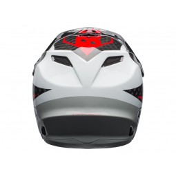 Kask full face BELL FULL-9 gloss white black hibiscus rio