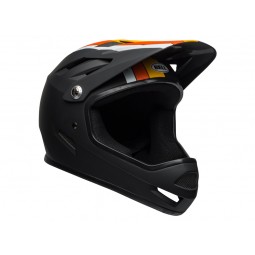 Kask full face BELL SANCTION agility matte black yellow orange (NEW)