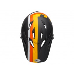 Kask full face BELL SANCTION agility matte black yellow orange (NEW)