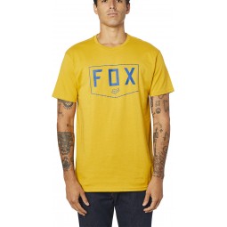 T-SHIRT FOX SHIELD PREMIUM MUSTARD