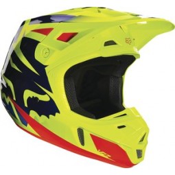KASK FOX V-2 RACE BLUE/YELLOW