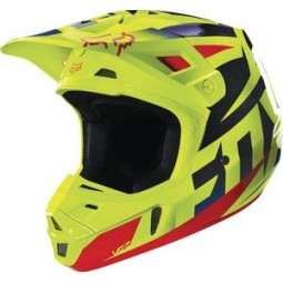KASK FOX V-2 RACE BLUE/YELLOW