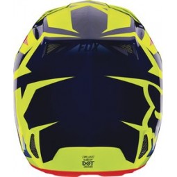 KASK FOX V-2 RACE BLUE/YELLOW