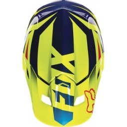 KASK FOX V-2 RACE BLUE/YELLOW