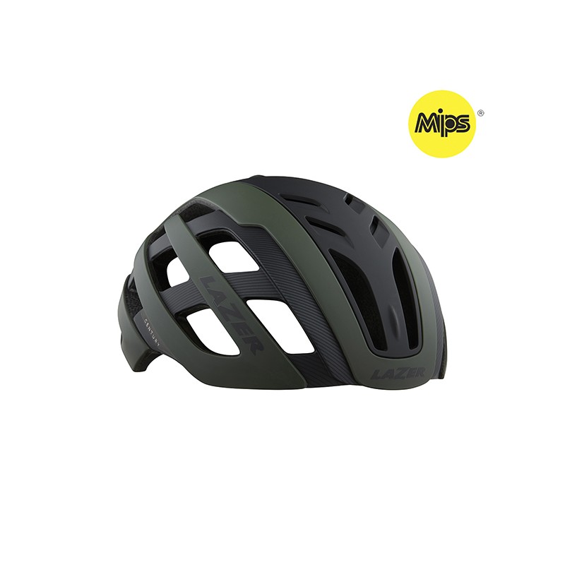 Lazer Kask Century MIPS CE Matte Dark Green S +led