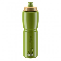 Elite Bidon Jet Green Olive White logo 950ml