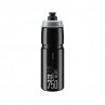 Elite Bidon Jet Black Grey logo 750ml