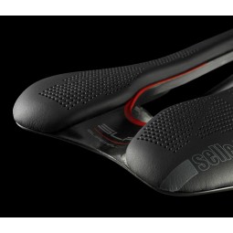 Siodło SELLE ITALIA SLR BOOST KIT CARBONIO SUPERFLOW L (id match - L3) carbon/keramic 7x9, fibra-tek, czarne (DWZ)