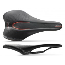 Siodło SELLE ITALIA SLR BOOST KIT CARBONIO S (id match - S1) carbon/keramic 7x9, fibra-tek, czarne (DWZ)