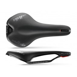 Siodło SELLE ITALIA FLITE BOOST KIT CARBONIO L (id match - L1) carbon/keramic 7x9, fibra-tek, czarne (DWZ)