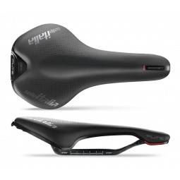 Siodło SELLE ITALIA FLITE BOOST KIT CARBONIO L (id match - L1) carbon +10mm 7x9, fibra-tek, czarne (NEW)