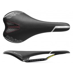 Siodło SELLE ITALIA SLR KIT CARBONIO S (id match - S1) carbon/keramic 7x9, fibra-tek, 125g czarne (DWZ)