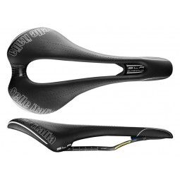 Siodło SELLE ITALIA SLR KIT CARBONIO SUPERFLOW L (id match - L3) carbon/keramic 7x9, fibra-tek, czarne (DWZ)