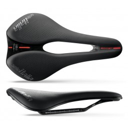 Siodło SELLE ITALIA NOVUS EVO BOOST KIT CARBONIO SUPERFLOW L (id match - L3) fibra-tek, czarne (NEW)