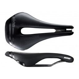 Siodło SELLE ITALIA NOVUS BOOST KIT CARBONIO SUPERFLOW S (id match - S3) carbon/keramic 7x9, fibra-tek, czarne (DWZ)