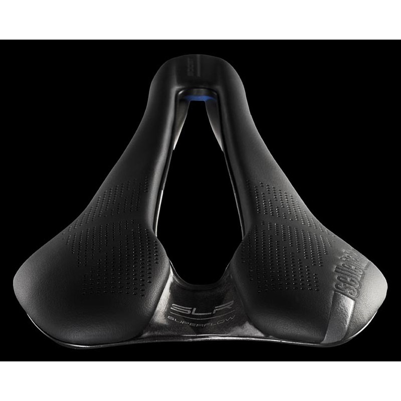 Siodło SELLE ITALIA SLR BOOST SUPERFLOW L (id match - L3) ti 316 tube 7, fibra-tek, czarne (NEW)