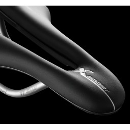 Siodło SELLE ITALIA SLR BOOST X-CROSS SUPERFLOW S (id match - S3) ti 316 tube 7, fibra-tek, czarne (NEW)