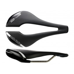 Siodło SELLE ITALIA SP-01 BOOST SUPERFLOW S (id match - S3) TI 316 Tube 7, fibra-tek, 210g czarne (NEW)