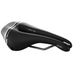 Siodło SELLE ITALIA NOVUS BOOST GRAVEL TECH SUPERFLOW L (id match - L3) TI 316 Tube 7, fibra-tek, 260g czarno-szary (DWZ)