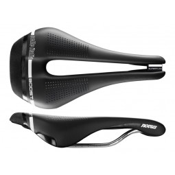 Siodło SELLE ITALIA NOVUS BOOST SUPERFLOW L (id match - L3) ti 316 tube 7, fibra-tek, czarne (DWZ)