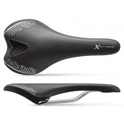 Siodło SELLE ITALIA SLR X-CROSS S (id match - S1) ti 316 tube 7, fibra-tek, czarne (DWZ)