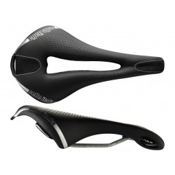 Siodło SELLE ITALIA MAX FLITE GEL SUPERFLOW L (id match - L3) TI 316 Tube 7, fibra-tek, 320g czarne (NEW 2021)