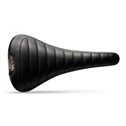 Siodło SELLA ITALIA FLITE BONNIE TI 316 Tube 7 skórzane czarne 230g (NEW)