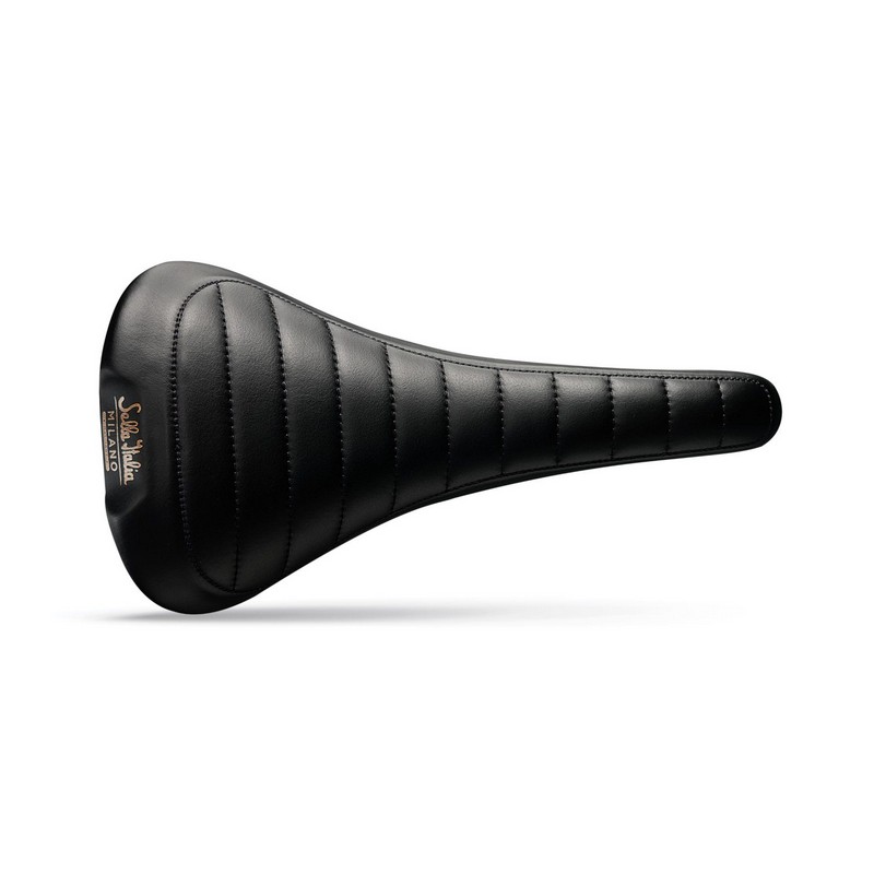 Siodło SELLA ITALIA FLITE BONNIE TI 316 Tube 7 skórzane czarne 230g (NEW)