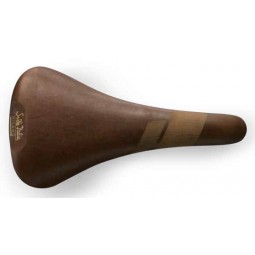 Siodło SELLA ITALIA FLITE BULLITT TI 316 Tube 7 skórzane brązowy 230g (NEW)