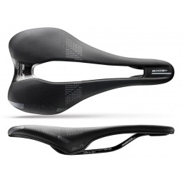 Siodło SELLE ITALIA SLR BOOST TM SUPERFLOW L (id match - L3) manganese tube 7, duro-tek, soft touch, czarne (NEW)