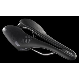 Siodło SELLE ITALIA SLR BOOST TM SUPERFLOW L (id match - L3) manganese tube 7, duro-tek, soft touch, czarne (NEW)