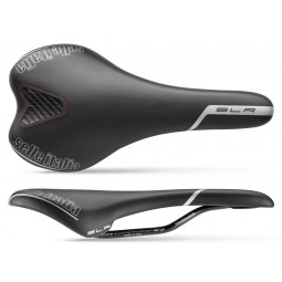 Siodło SELLE ITALIA SLR TM S (id match - S1) manganese tube 7, duro-tek, czarne (NEW)