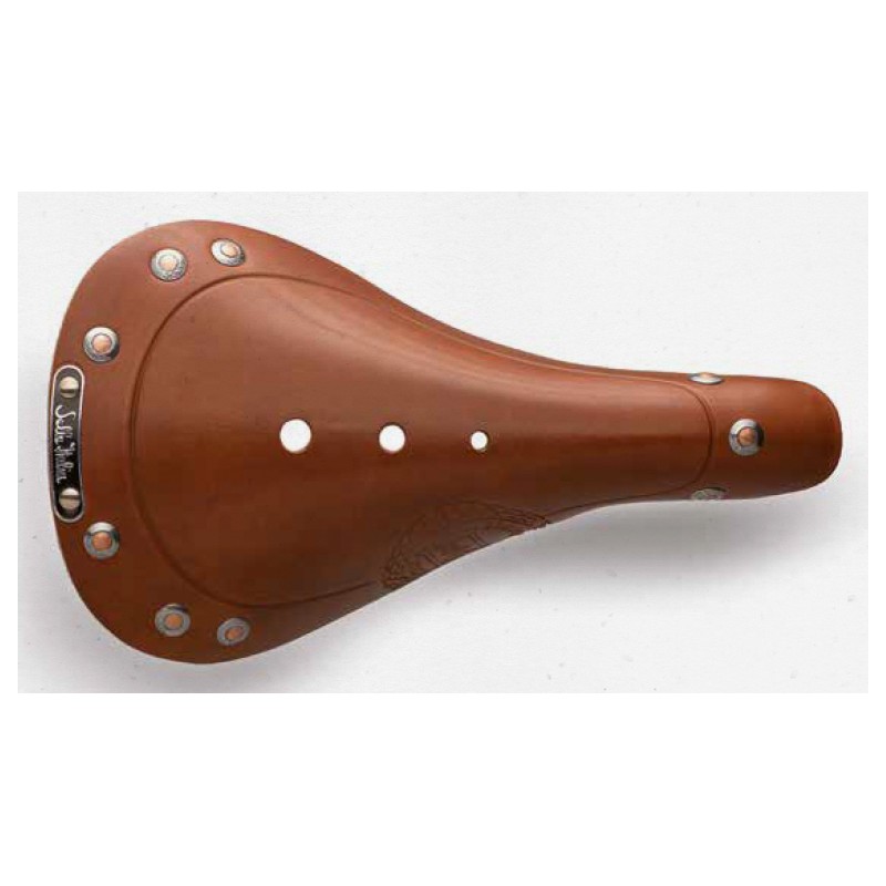 Siodło SELLA ITALIA STORICA BOOST GRAVEL skórzane miodowy 580g (NEW)