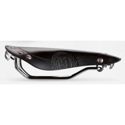 Siodło SELLA ITALIA STORICA BOOST GRAVEL skórzane czarne 580g (NEW)
