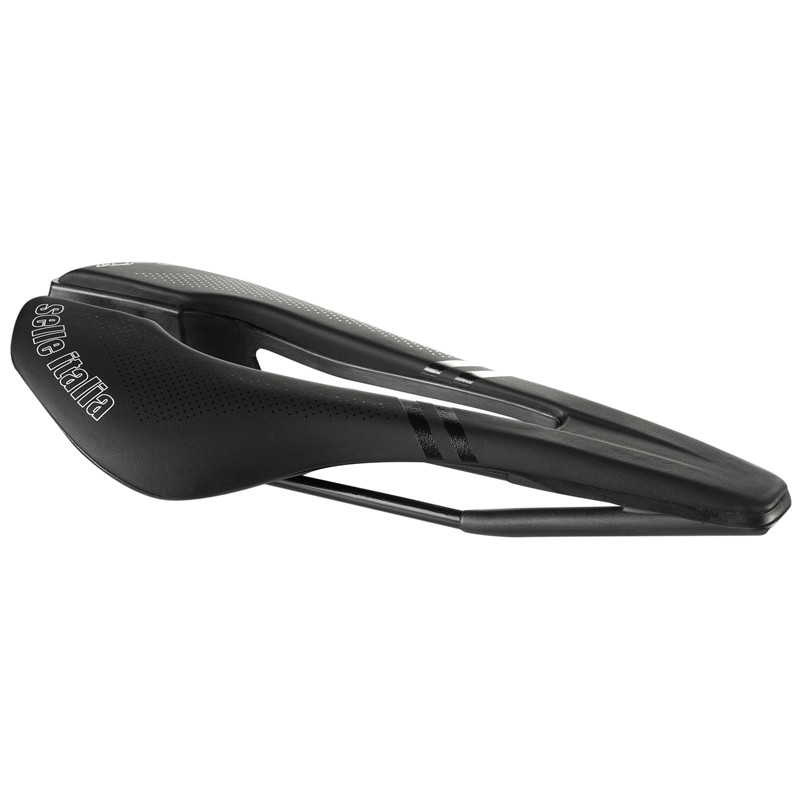 Siodło SELLE ITALIA SP-01 TM SUPERFLOW S (id match - S3) Manganese Tube 7, duro-tek, 204g czarne (DWZ)