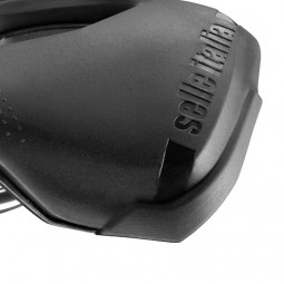 Siodło SELLE ITALIA X-LR TM AIR CROSS SUPERFLOW S (id match - S3) Manganese Tube 7, rpu, 215g czarne (NEW)